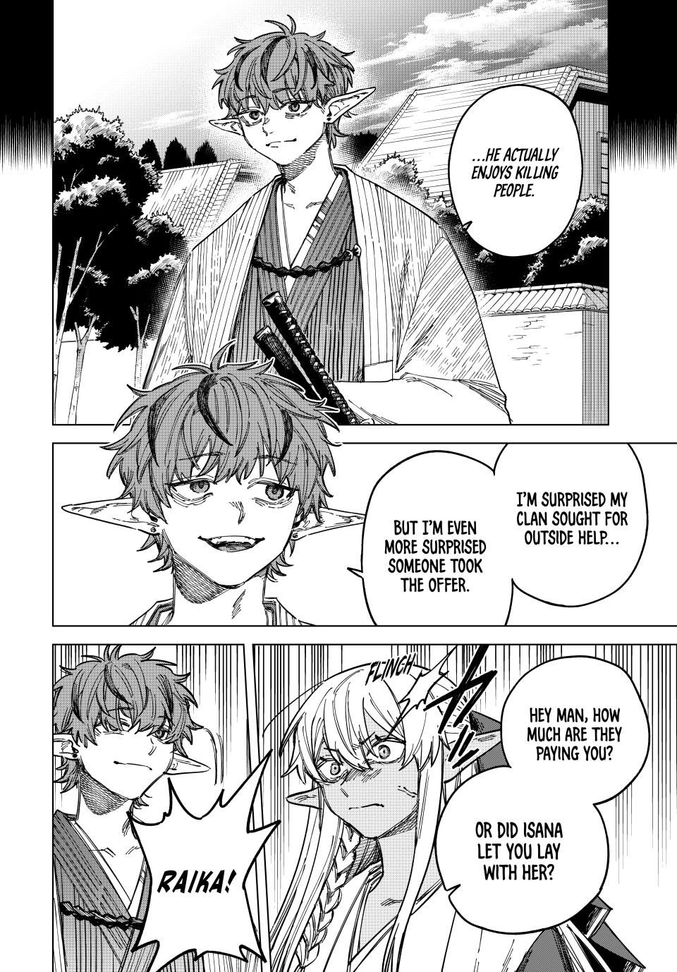 Read The Witch and the Mercenary EN Manga Online