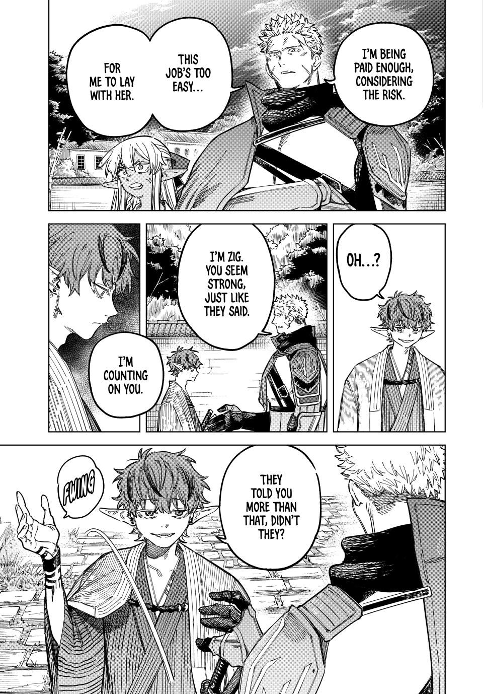 Read The Witch and the Mercenary EN Manga Online