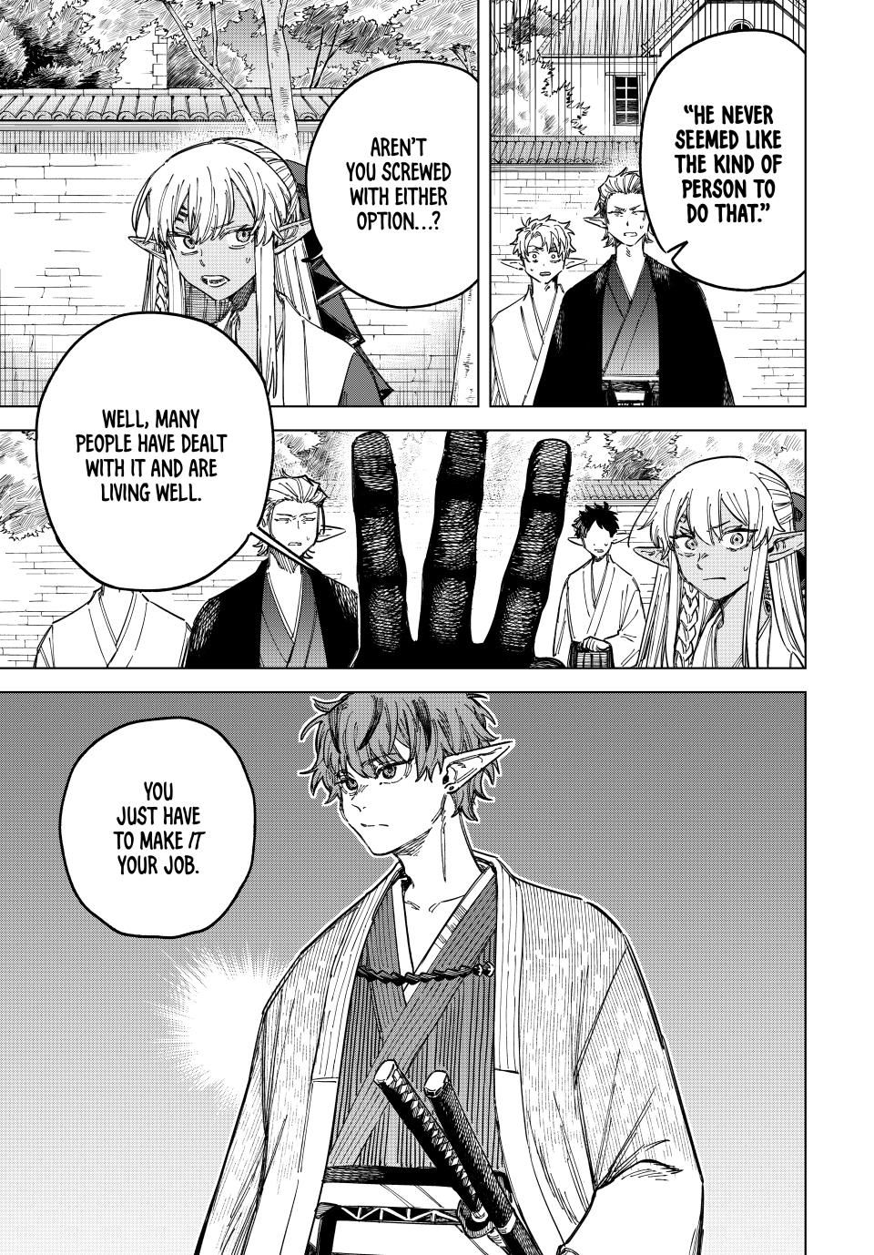 Read The Witch and the Mercenary EN Manga Online