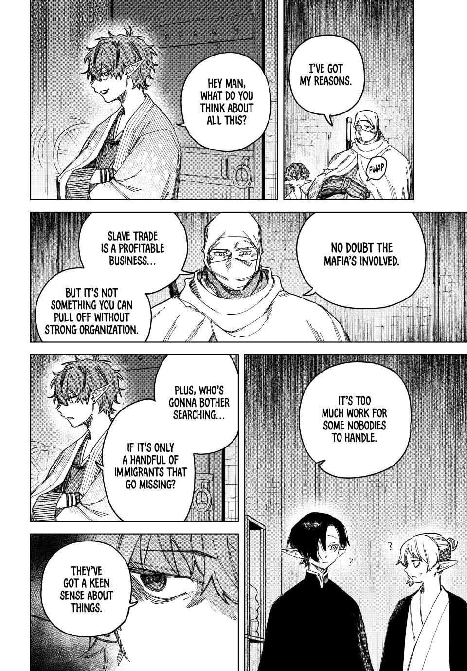 Read The Witch and the Mercenary EN Manga Online