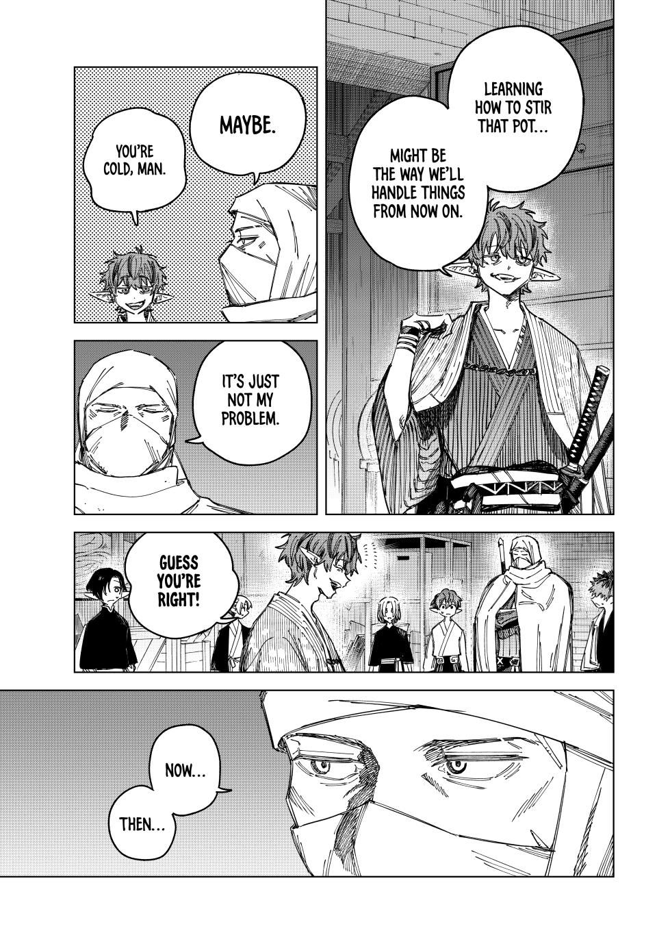 Read The Witch and the Mercenary EN Manga Online