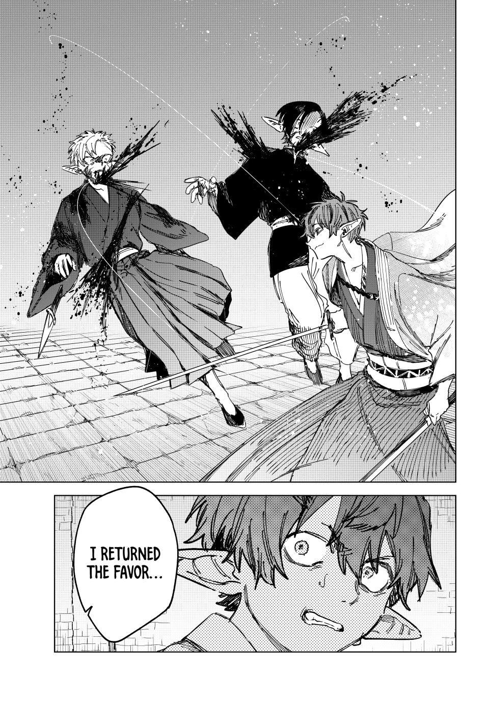 Read The Witch and the Mercenary EN Manga Online
