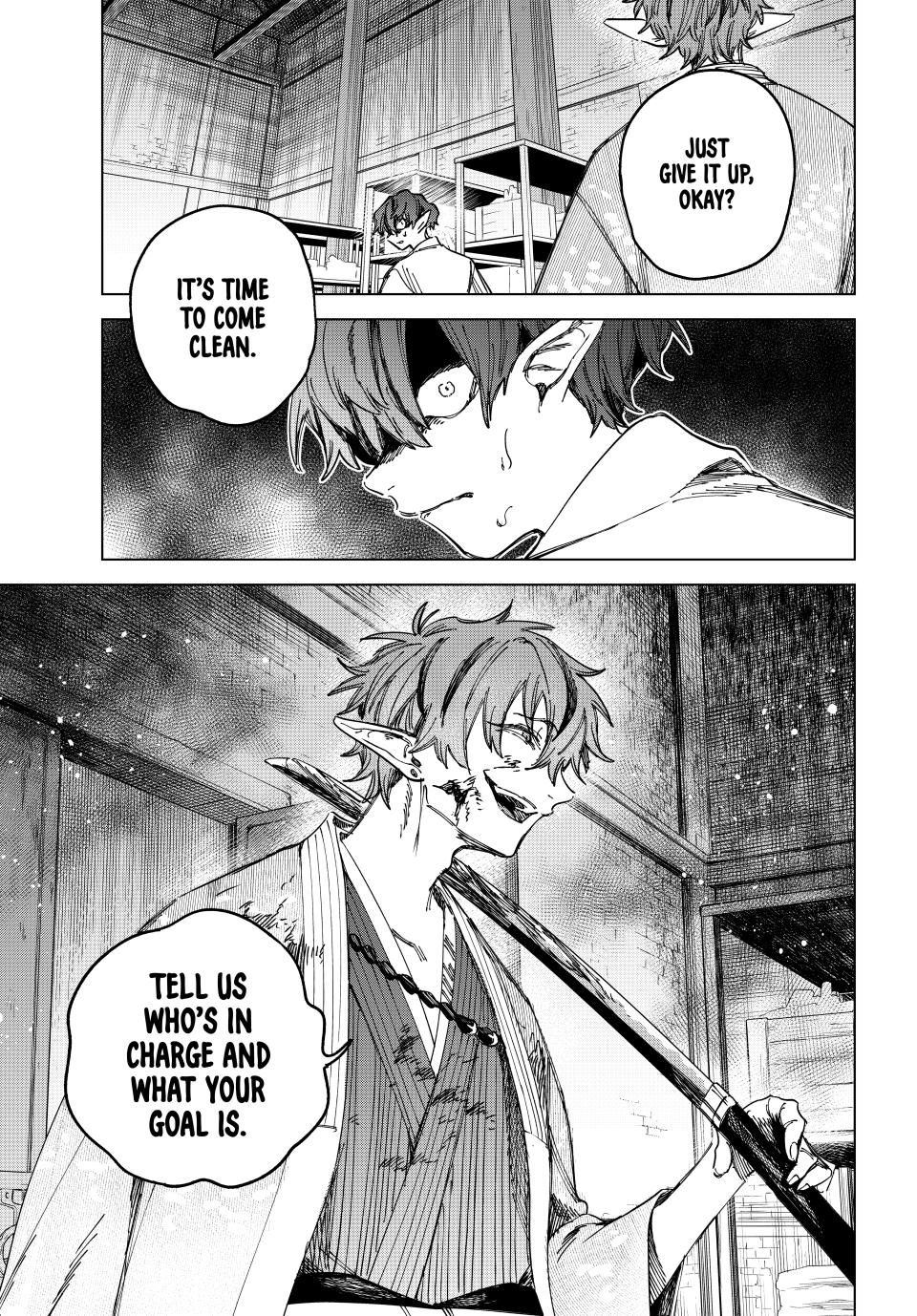 Read The Witch and the Mercenary EN Manga Online