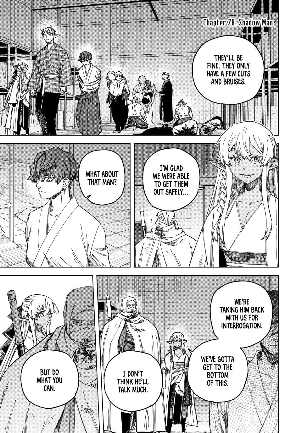 Read The Witch and the Mercenary EN Manga Online