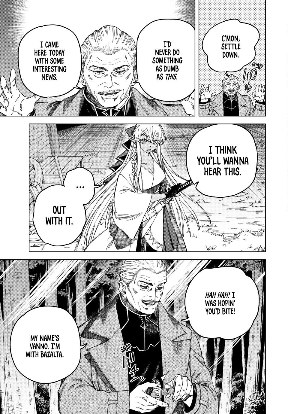 Read The Witch and the Mercenary EN Manga Online