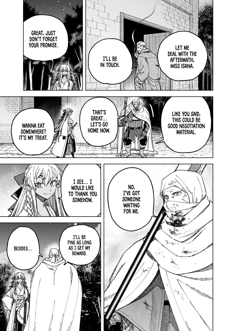 Read The Witch and the Mercenary EN Manga Online