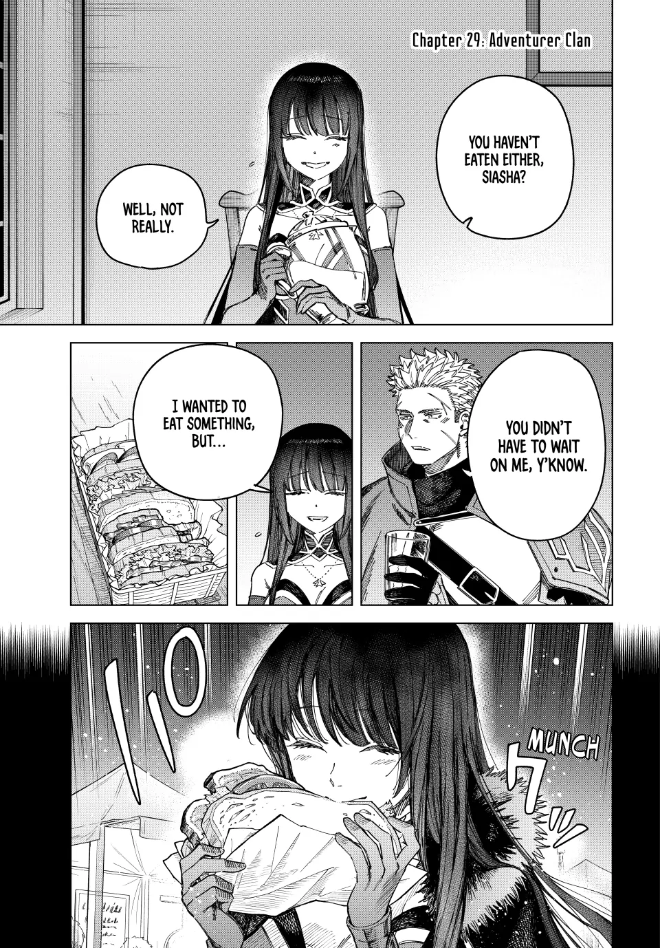 Read The Witch and the Mercenary EN Manga Online