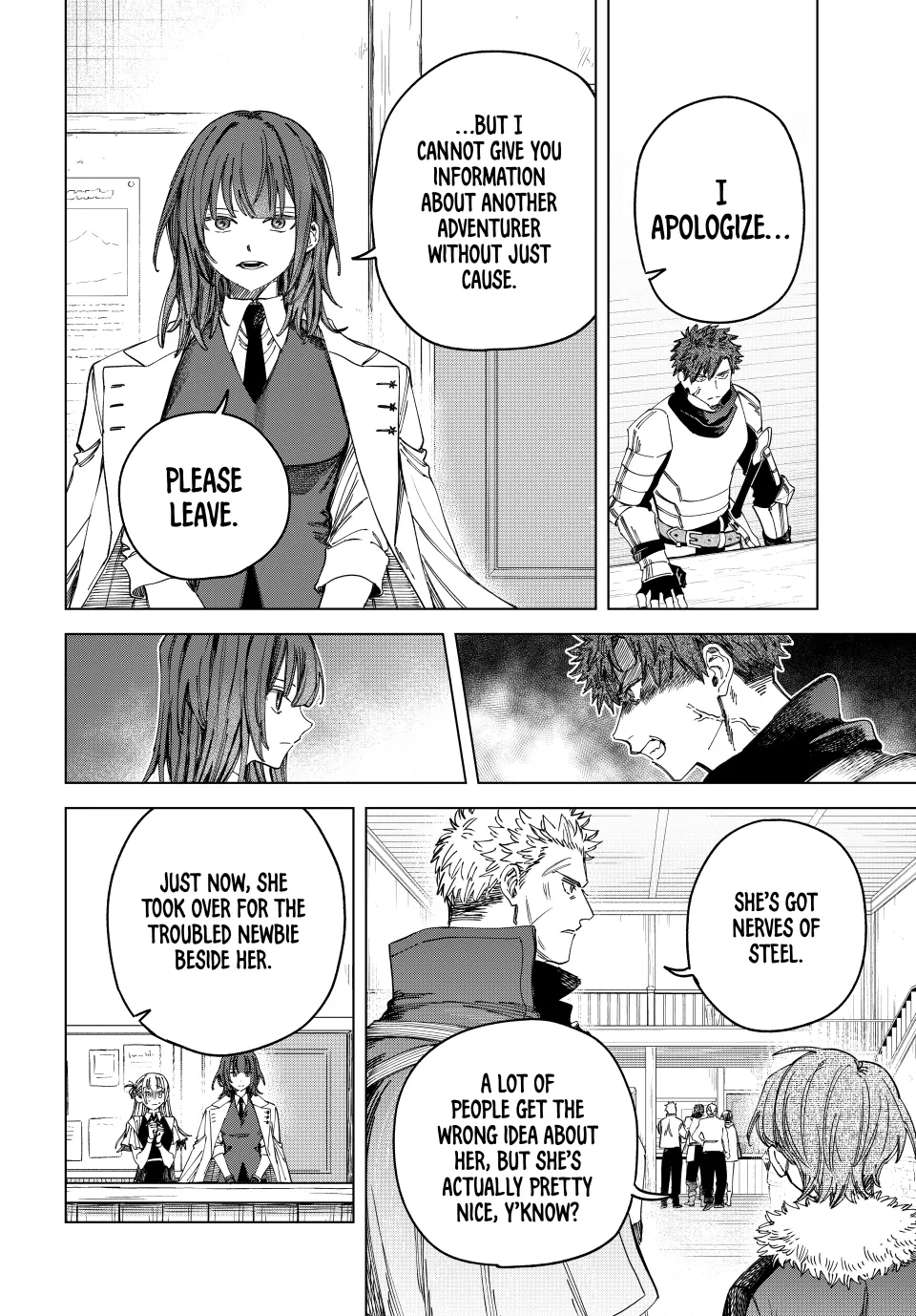 Read The Witch and the Mercenary EN Manga Online