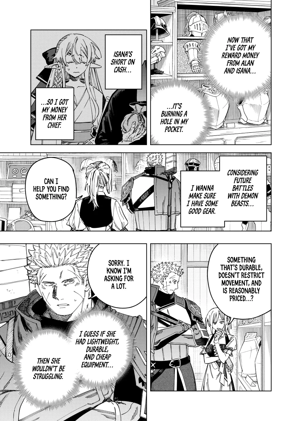 Read The Witch and the Mercenary EN Manga Online