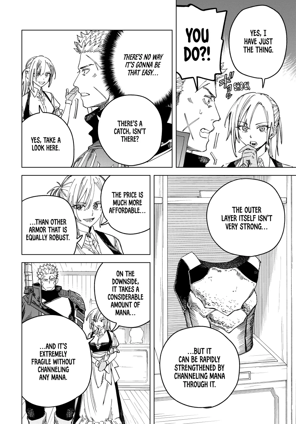 Read The Witch and the Mercenary EN Manga Online