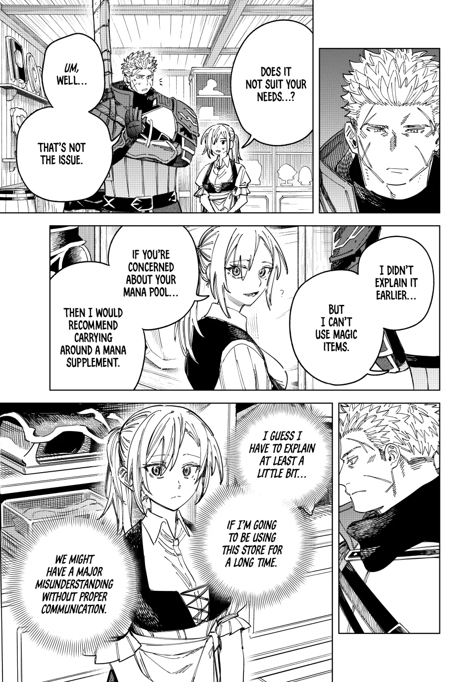 Read The Witch and the Mercenary EN Manga Online