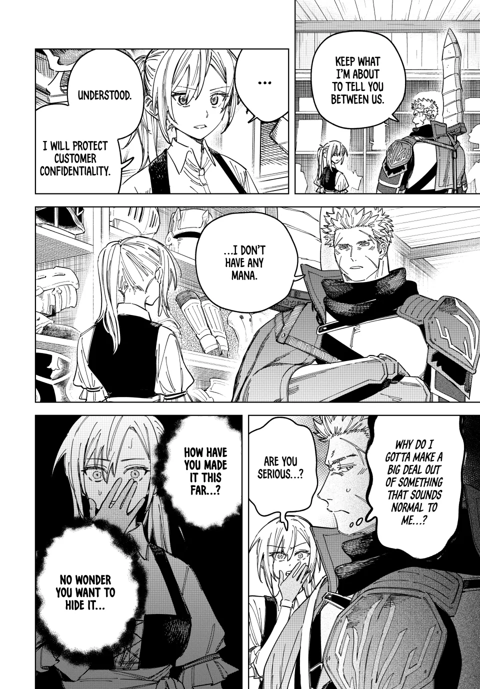 Read The Witch and the Mercenary EN Manga Online