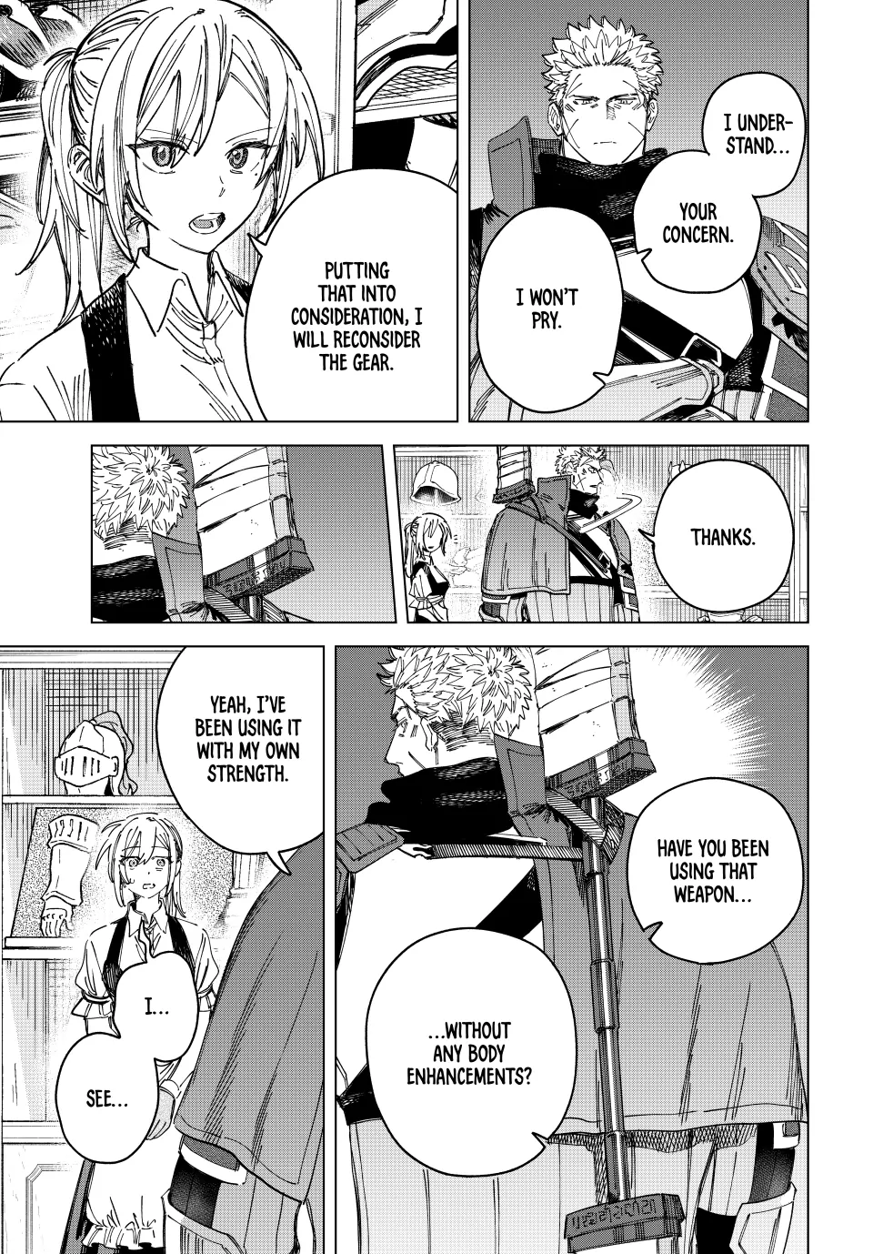 Read The Witch and the Mercenary EN Manga Online