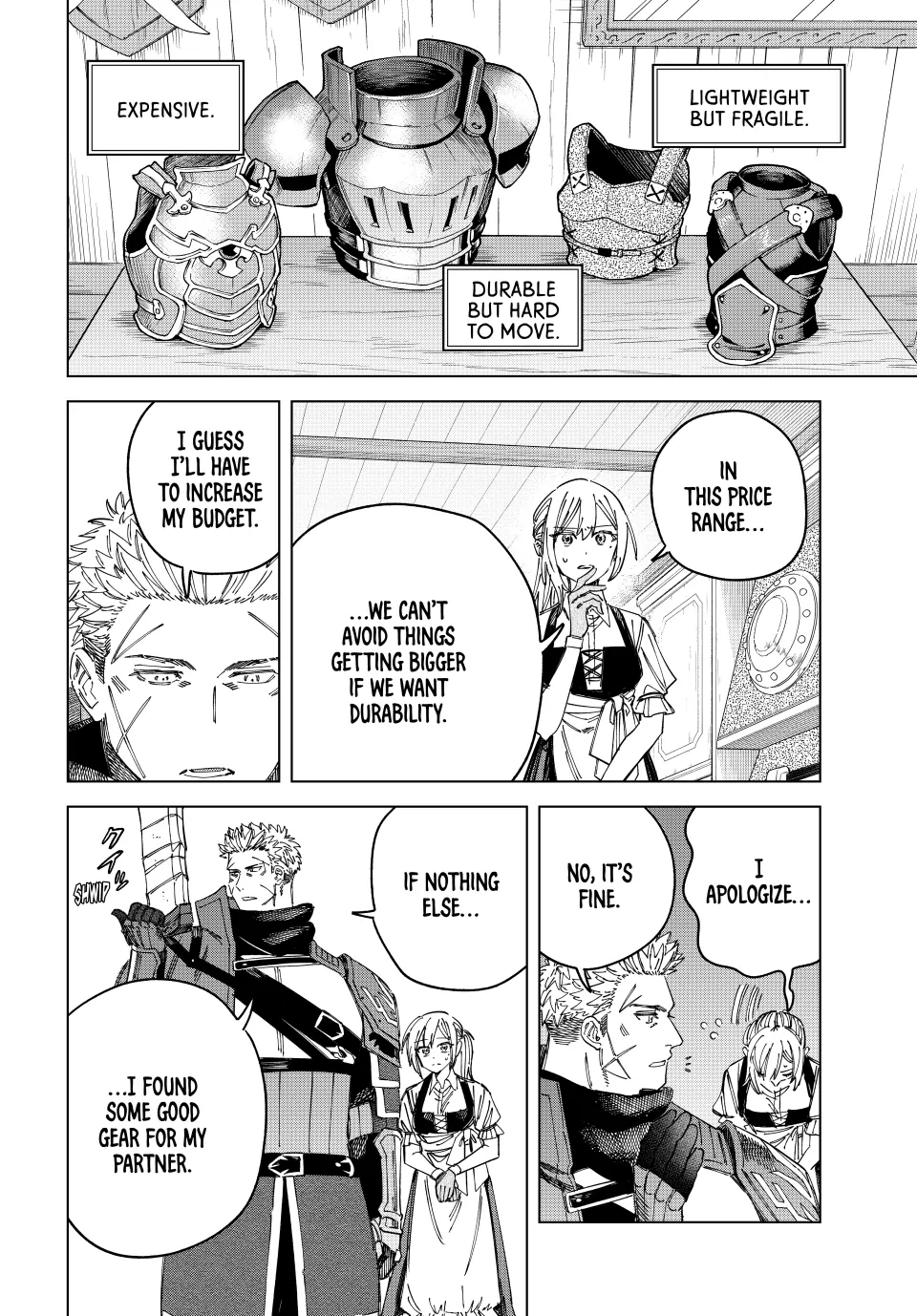 Read The Witch and the Mercenary EN Manga Online