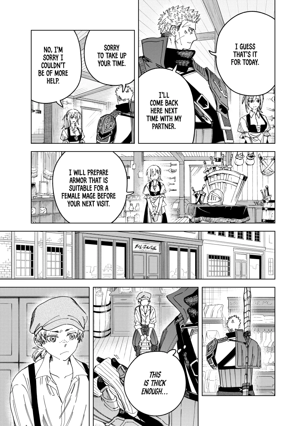 Read The Witch and the Mercenary EN Manga Online