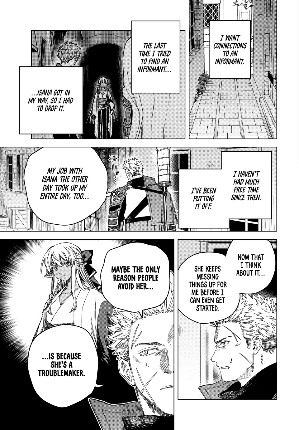 Read The Witch and the Mercenary EN Manga Online