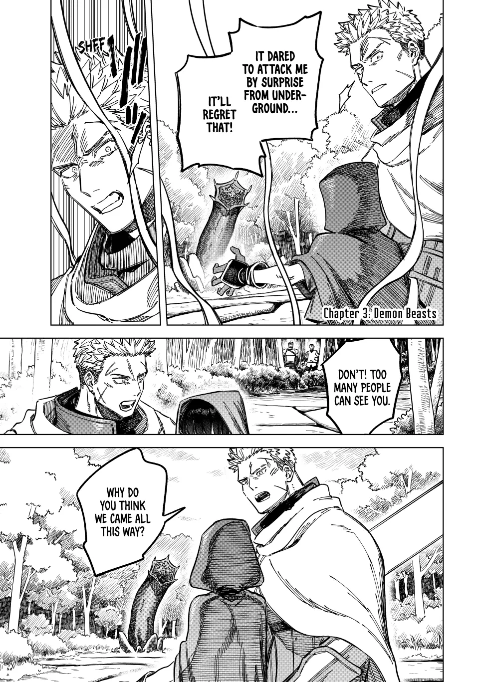 Read The Witch and the Mercenary EN Manga Online