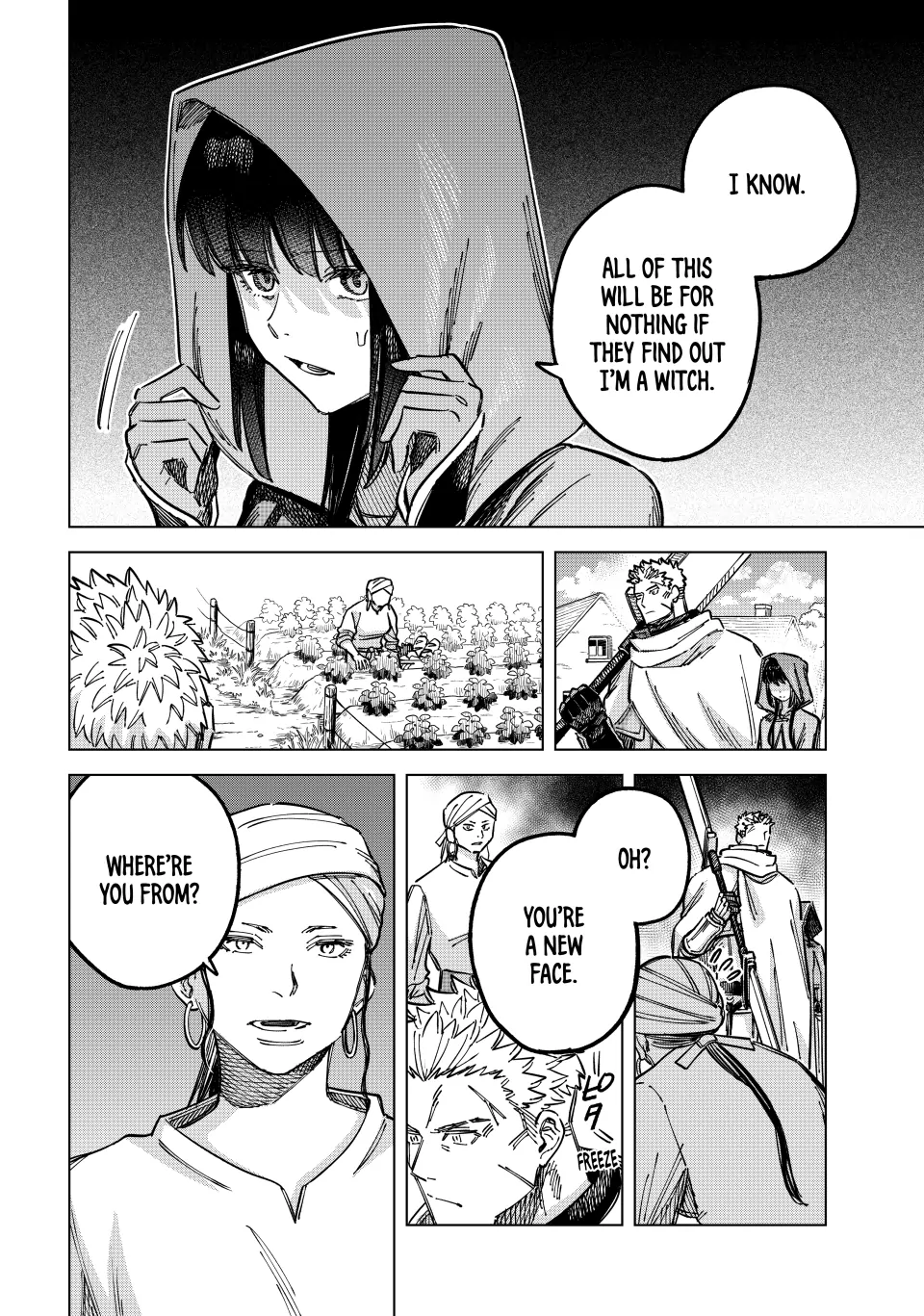 Read The Witch and the Mercenary EN Manga Online