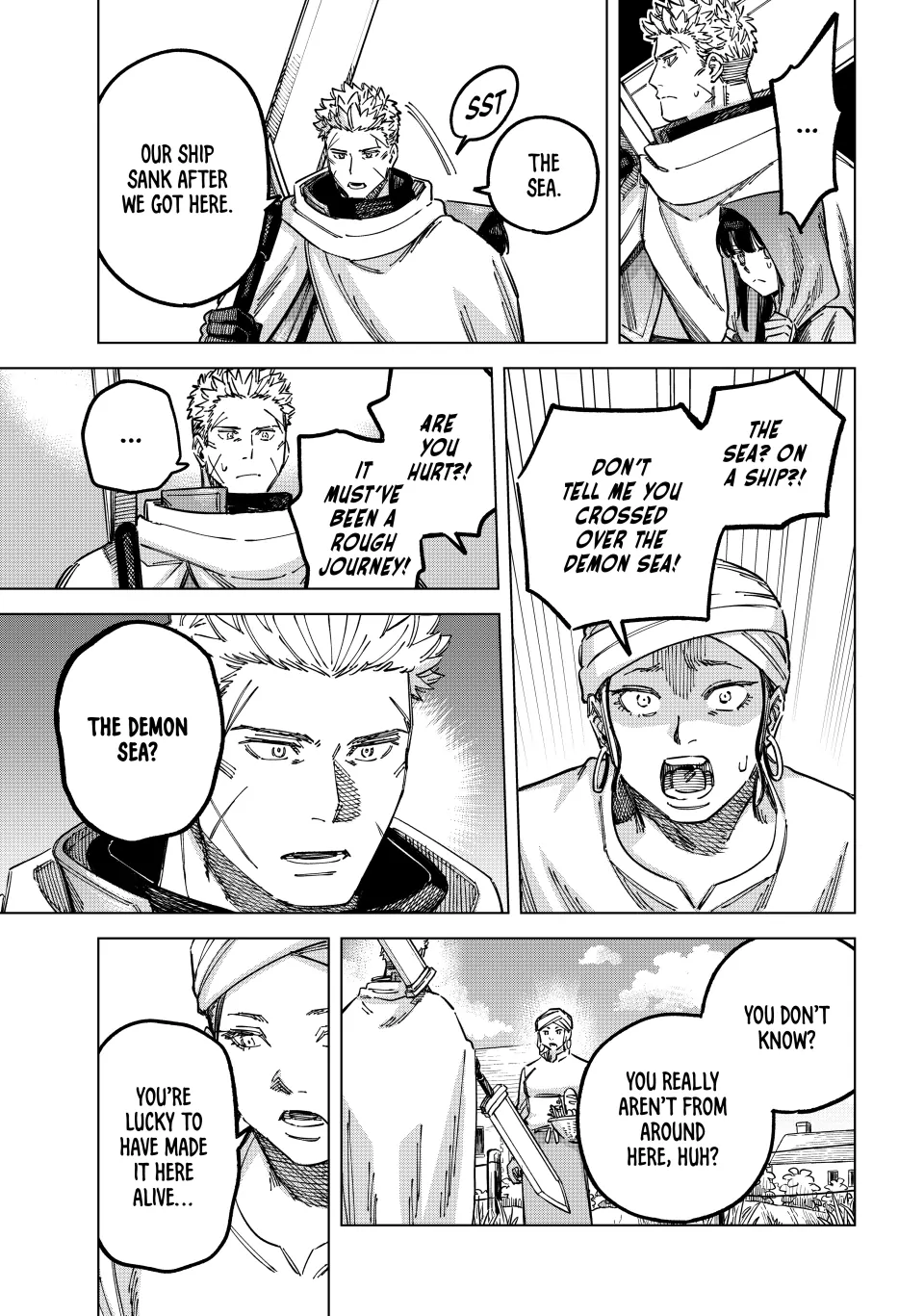 Read The Witch and the Mercenary EN Manga Online