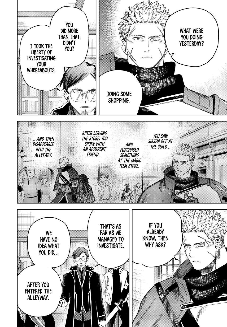 Read The Witch and the Mercenary EN Manga Online