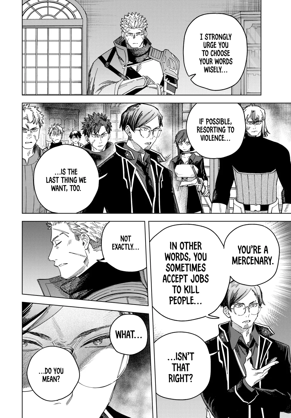Read The Witch and the Mercenary EN Manga Online