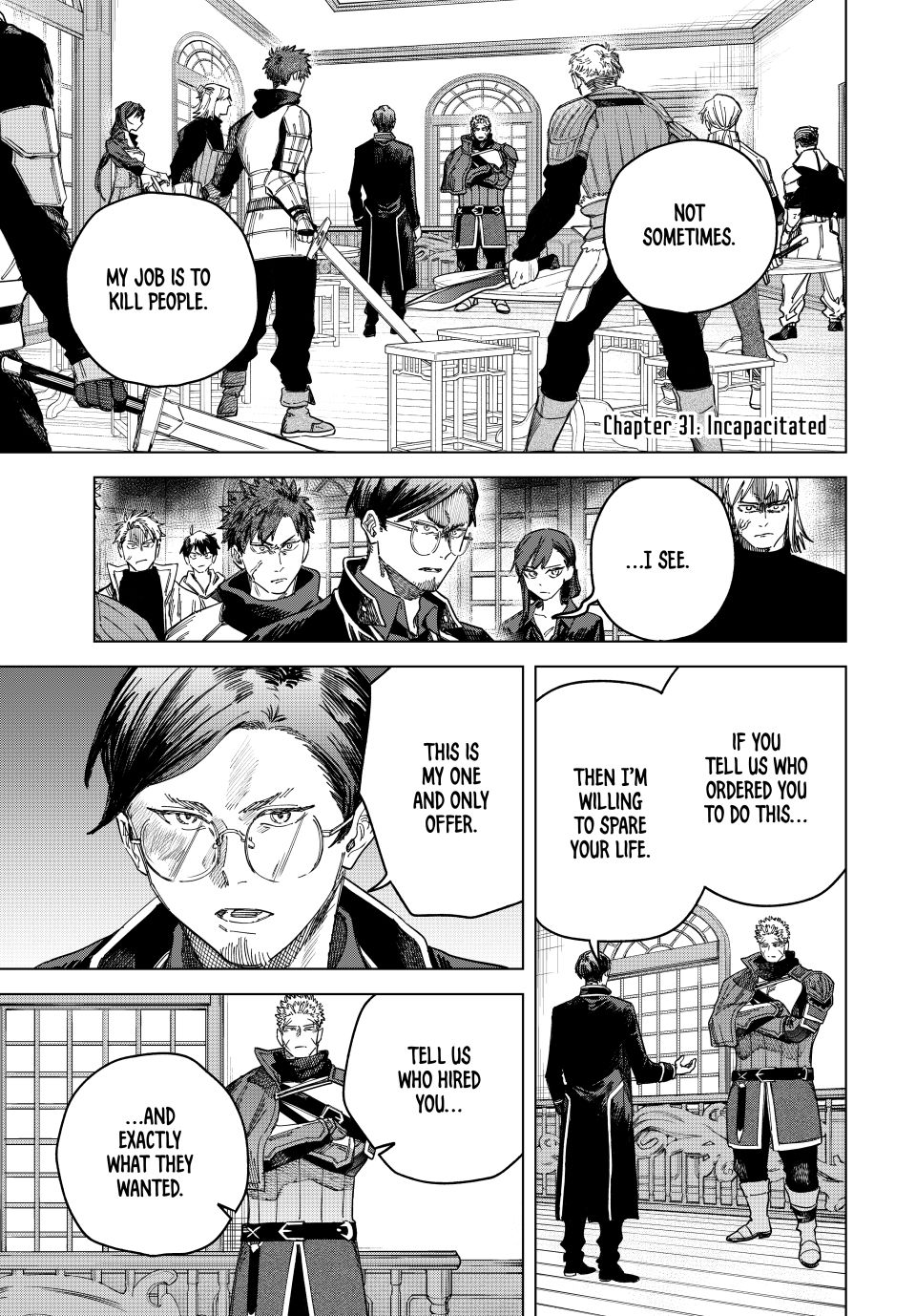 Read The Witch and the Mercenary EN Manga Online