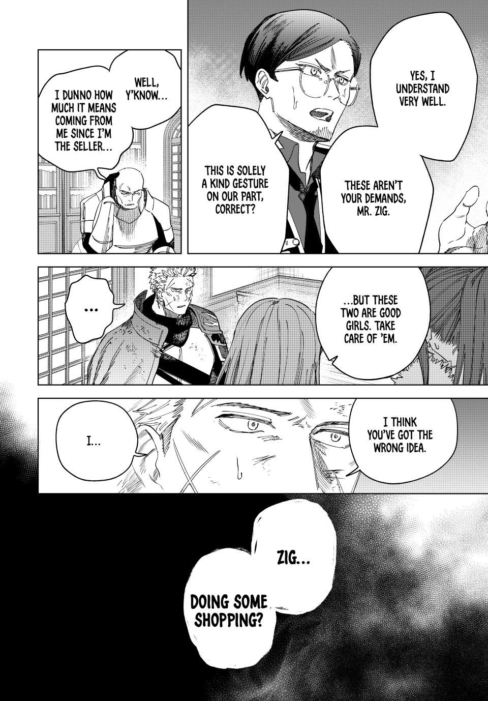 Read The Witch and the Mercenary EN Manga Online