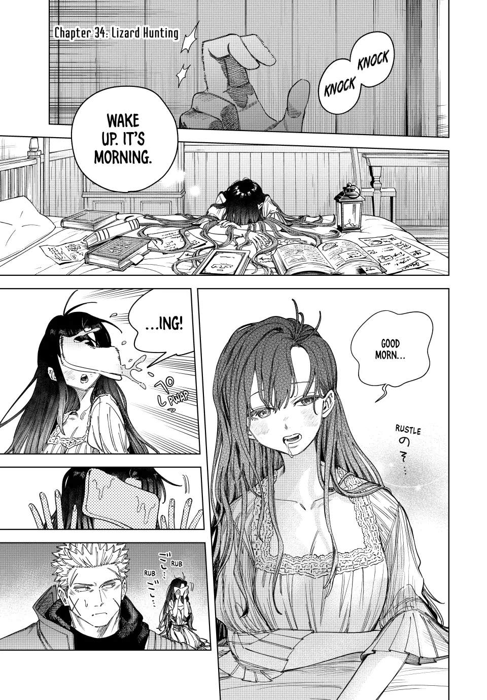 Read The Witch and the Mercenary EN Manga Online