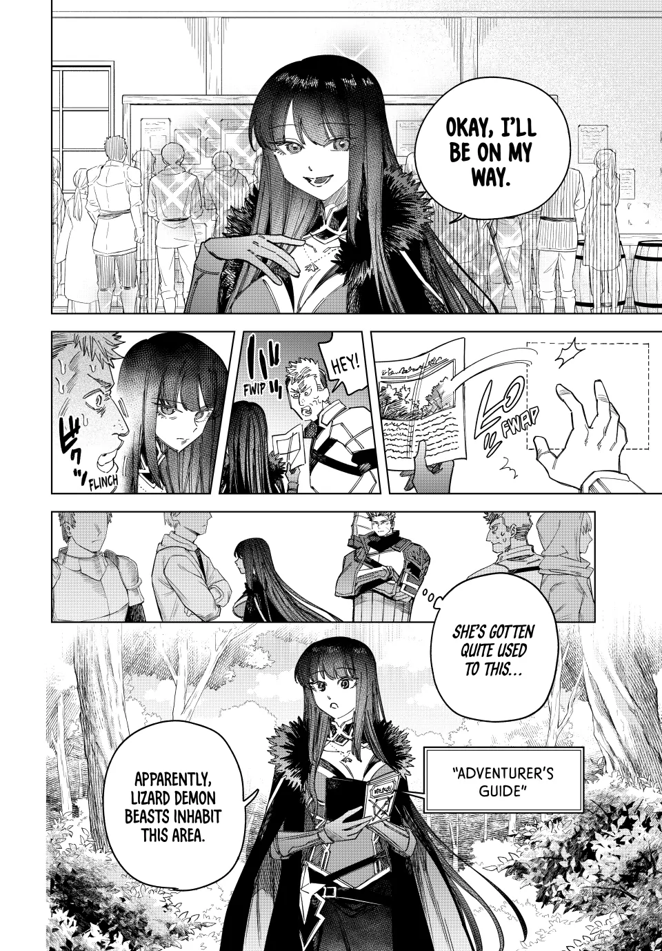 Read The Witch and the Mercenary EN Manga Online