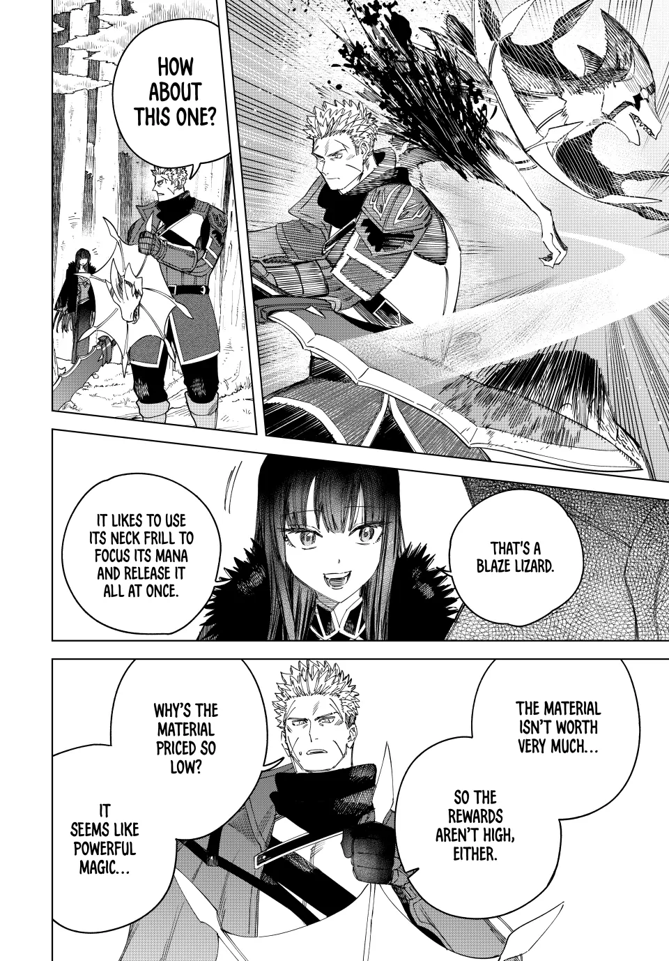 Read The Witch and the Mercenary EN Manga Online