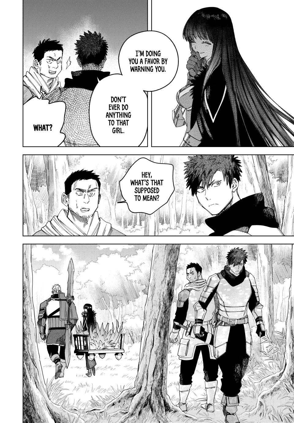 Read The Witch and the Mercenary EN Manga Online