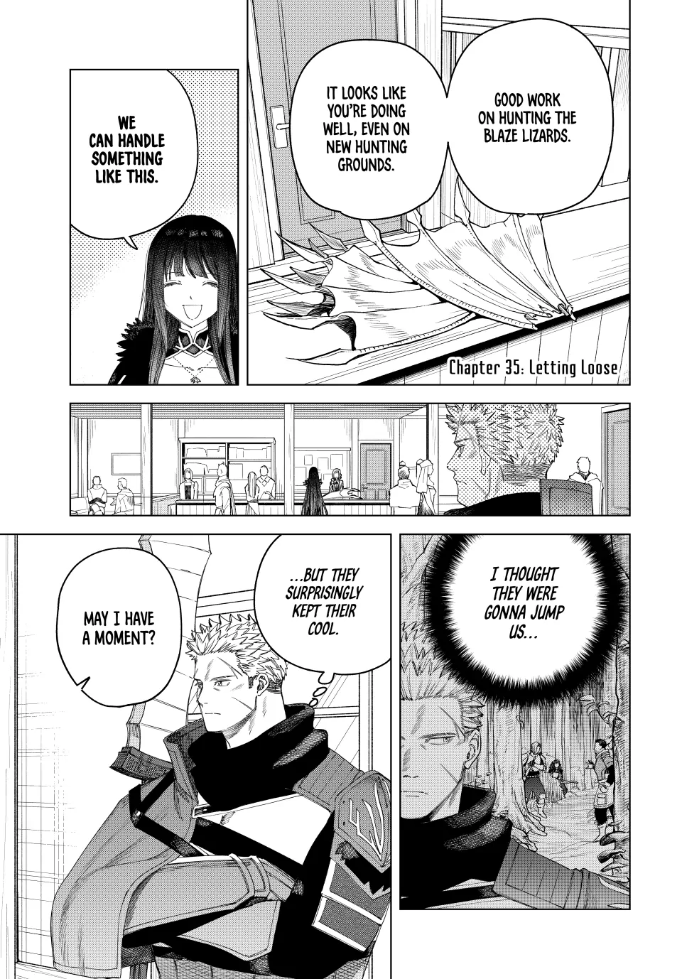 Read The Witch and the Mercenary EN Manga Online