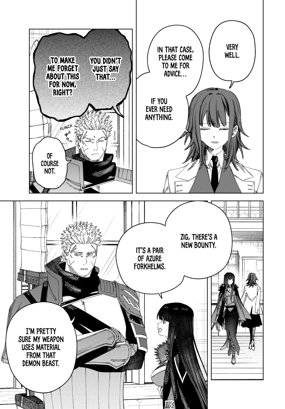 Read The Witch and the Mercenary EN Manga Online