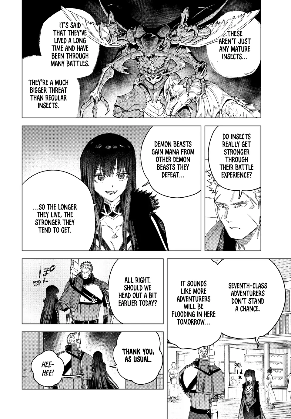 Read The Witch and the Mercenary EN Manga Online