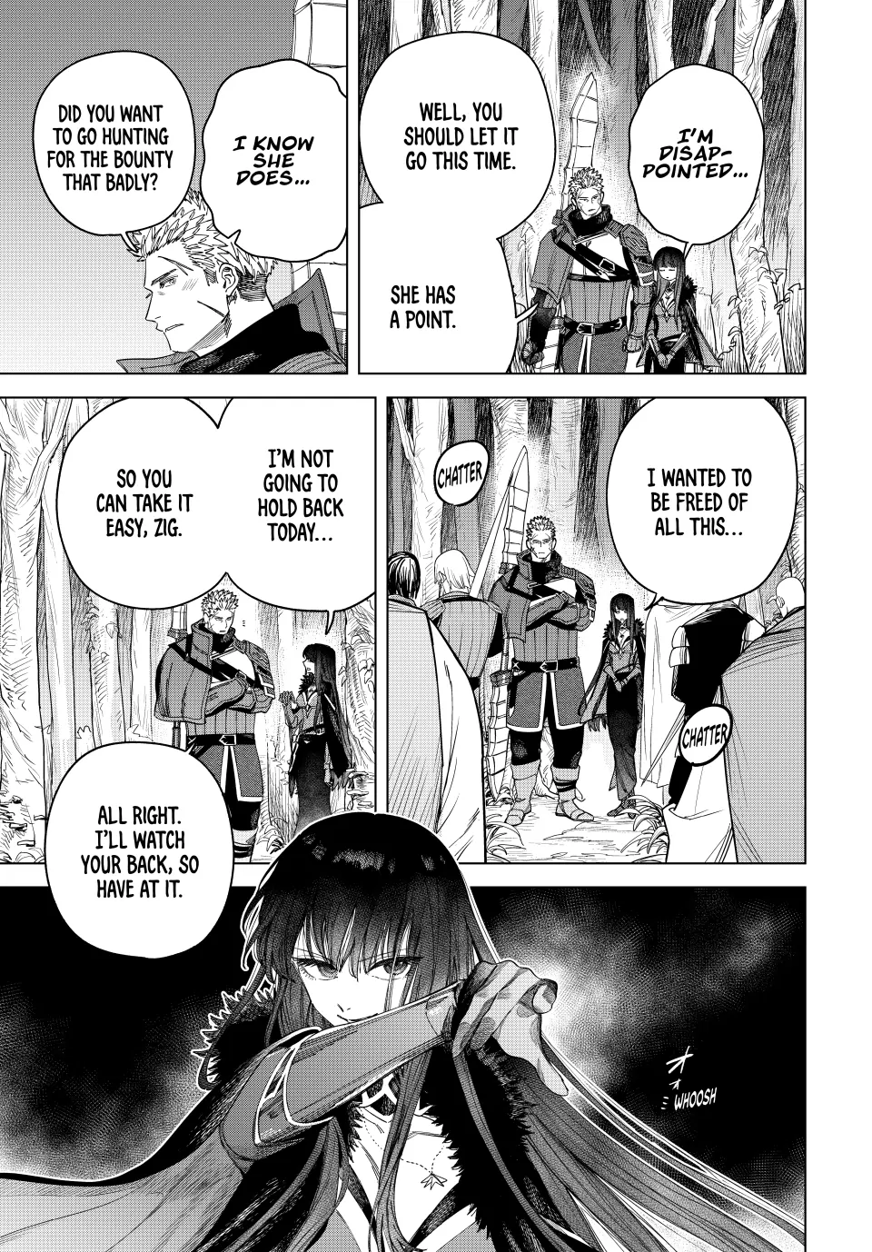 Read The Witch and the Mercenary EN Manga Online