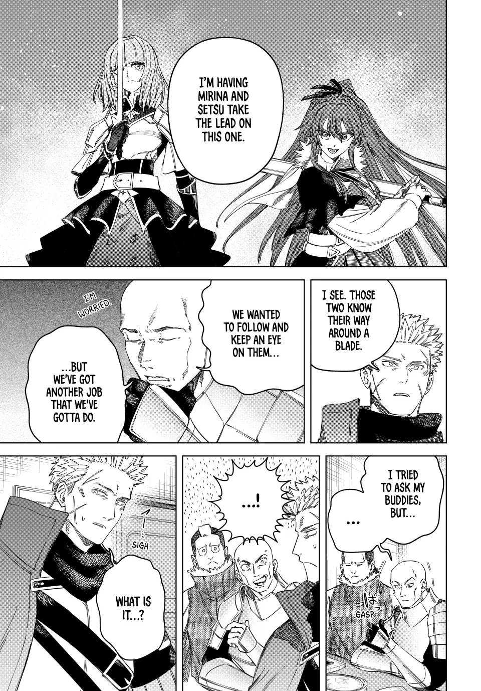 Read The Witch and the Mercenary EN Manga Online