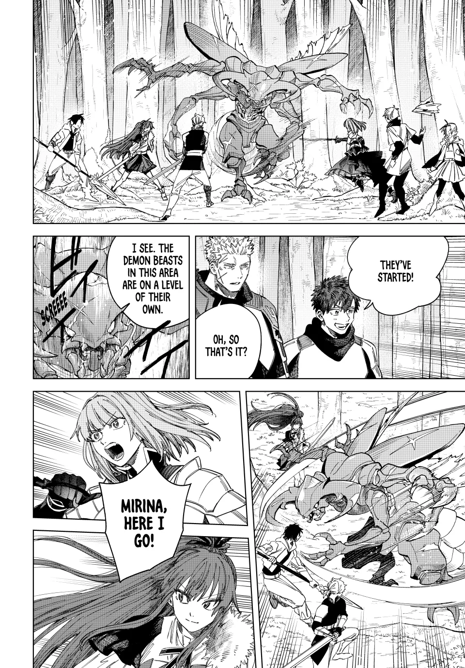 Read The Witch and the Mercenary EN Manga Online