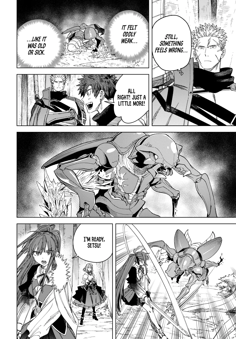 Read The Witch and the Mercenary EN Manga Online