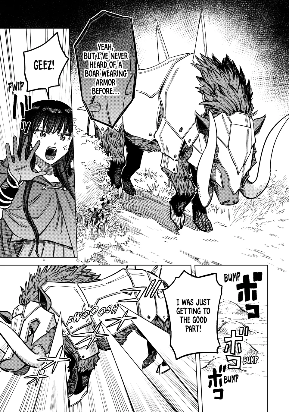 Read The Witch and the Mercenary EN Manga Online
