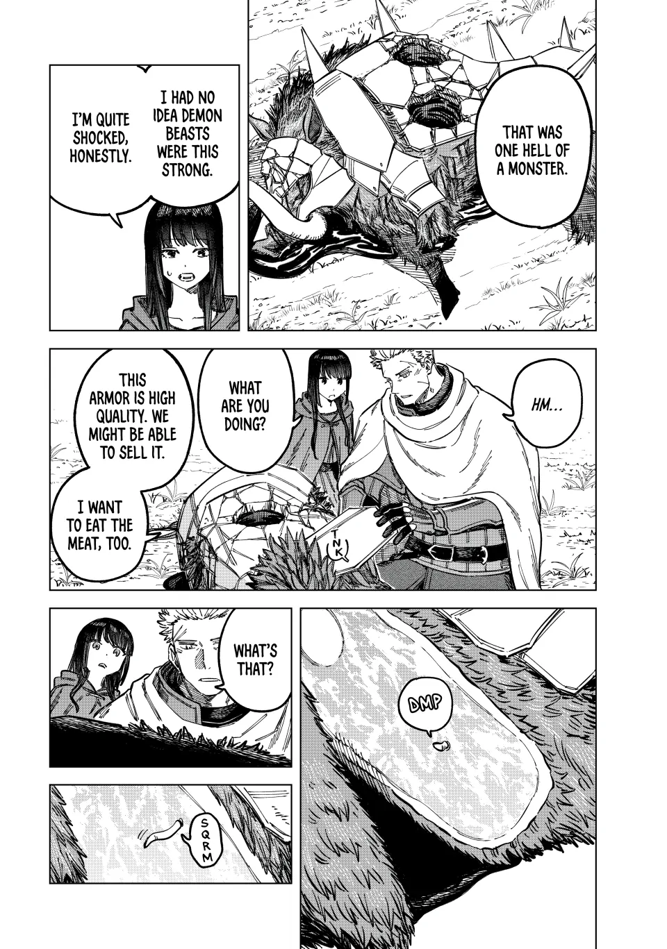 Read The Witch and the Mercenary EN Manga Online