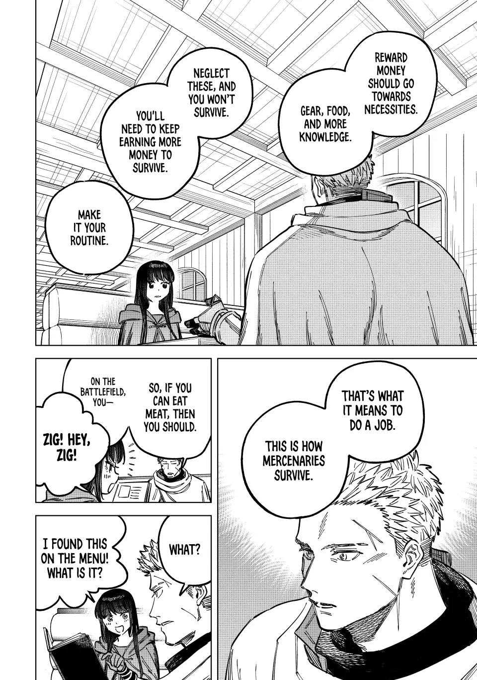 Read The Witch and the Mercenary EN Manga Online