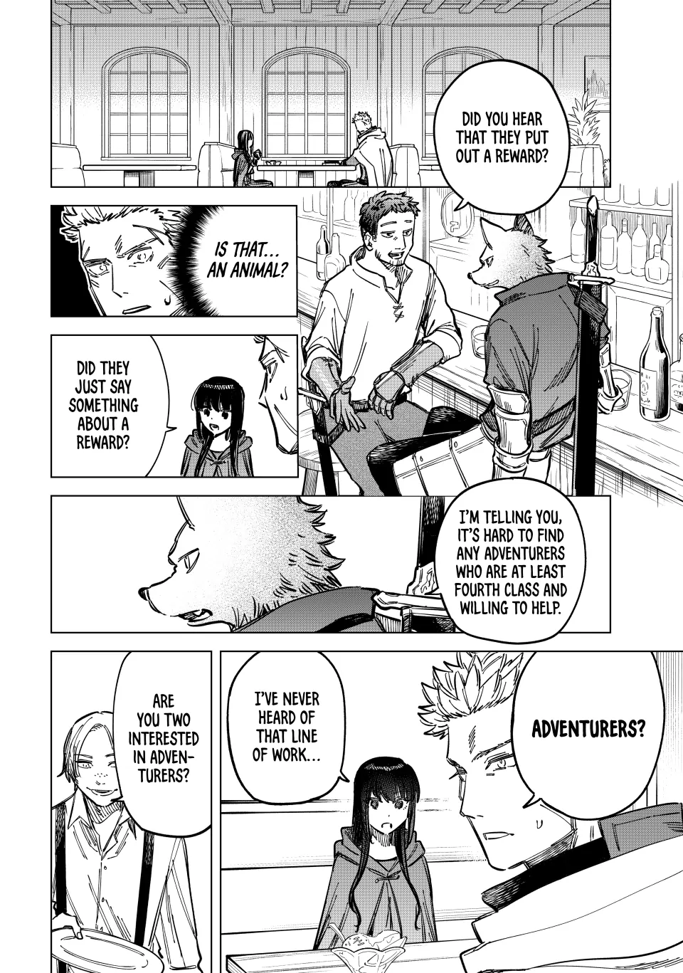 Read The Witch and the Mercenary EN Manga Online