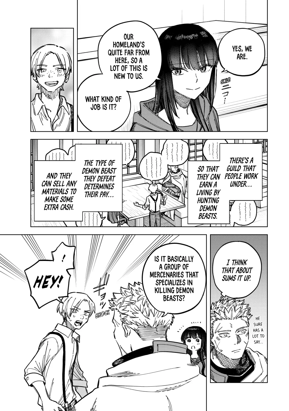 Read The Witch and the Mercenary EN Manga Online