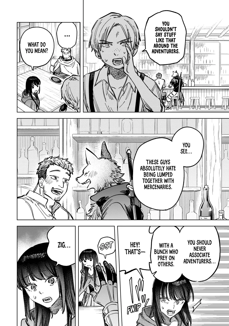 Read The Witch and the Mercenary EN Manga Online