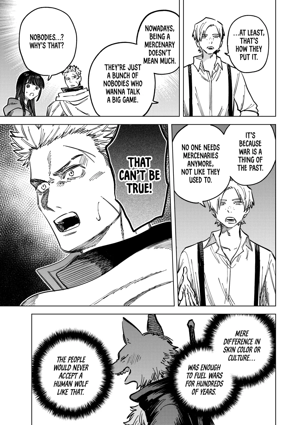 Read The Witch and the Mercenary EN Manga Online