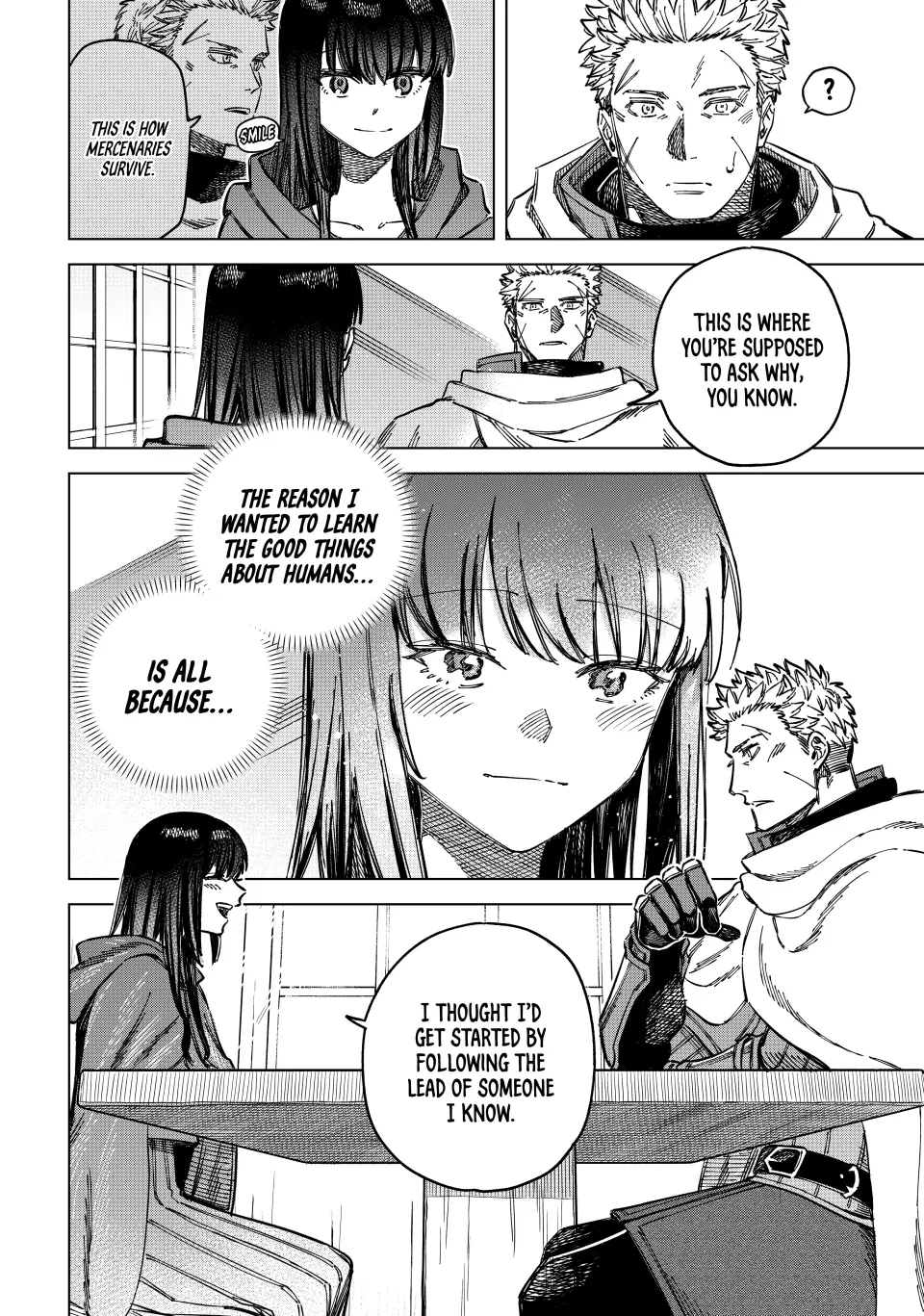 Read The Witch and the Mercenary EN Manga Online