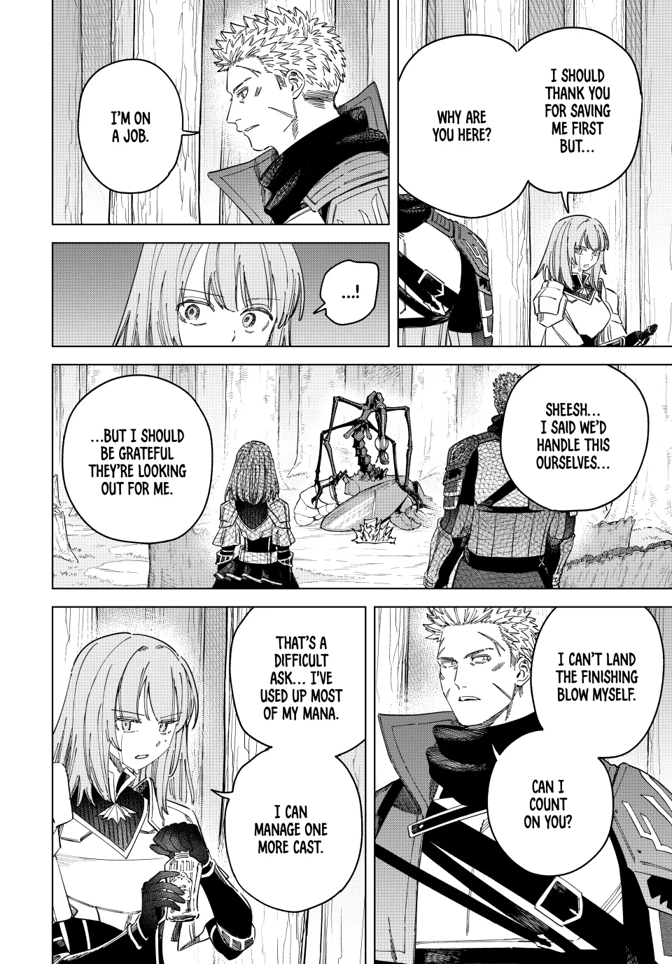 Read The Witch and the Mercenary EN Manga Online