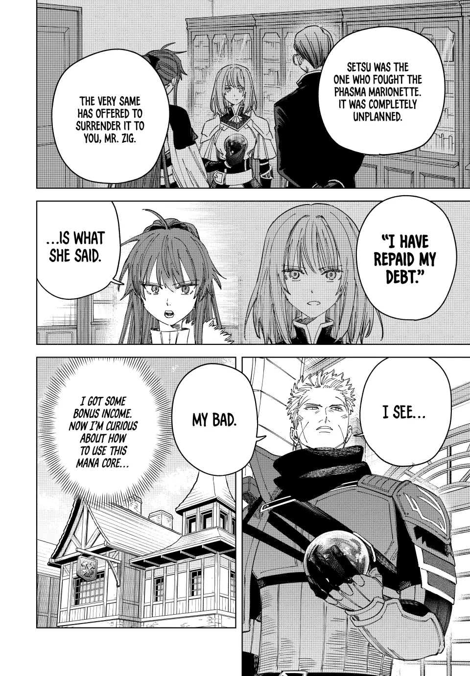 Read The Witch and the Mercenary EN Manga Online