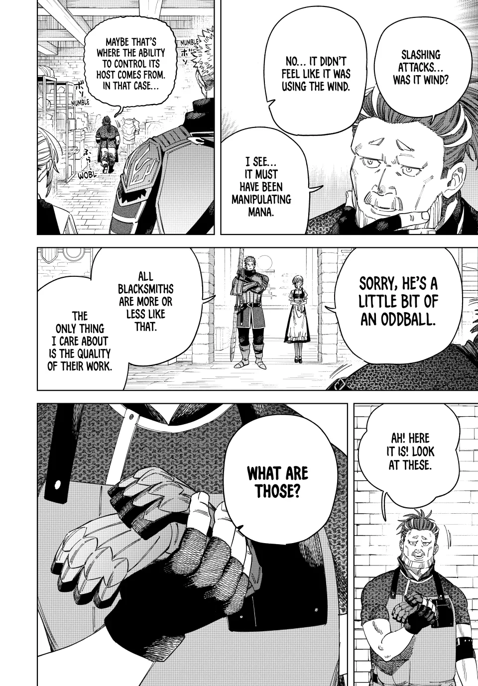 Read The Witch and the Mercenary EN Manga Online