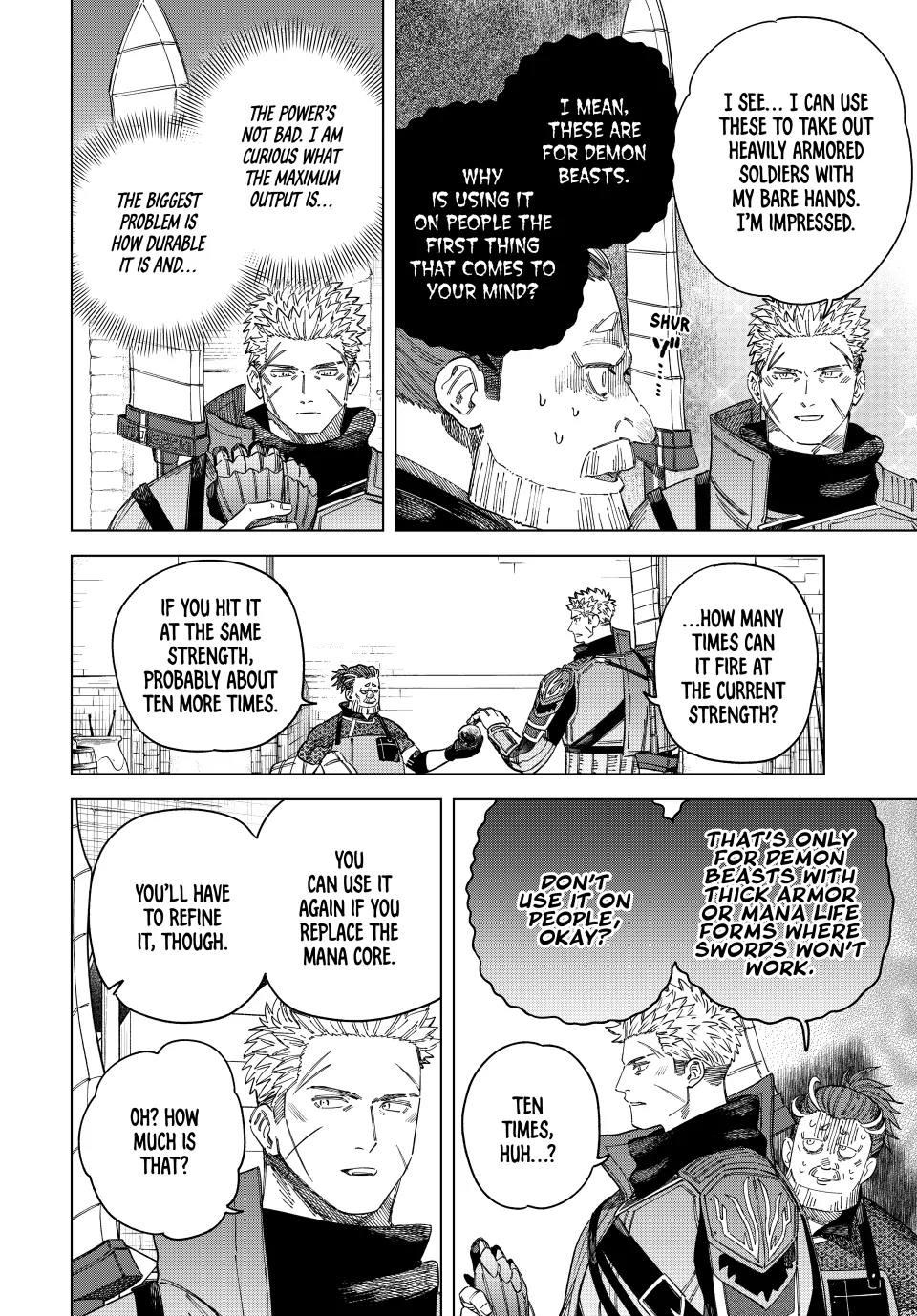 Read The Witch and the Mercenary EN Manga Online